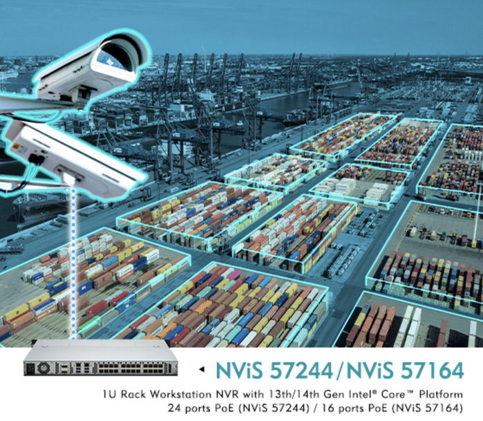 NEXCOM NVIS 57164/NVIS 57244: STREAMLINING SECURITY WITH INTEGRATED POE IN A 1U RACKMOUNT NVR